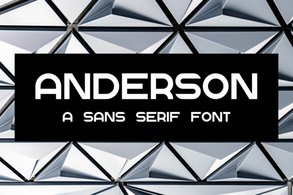 Anderson: A Handwritten Font with Genuine Character